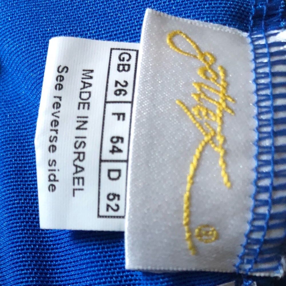 Gottex blue one piece swimsuit plus size - Picture 6 of 6